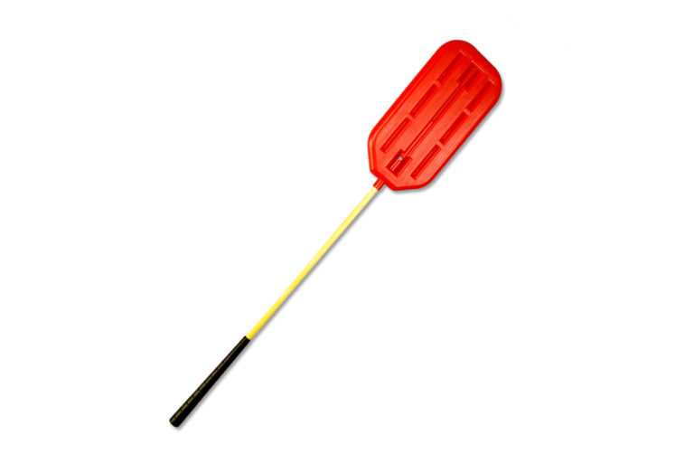 Arreador tipo remo para cerdos