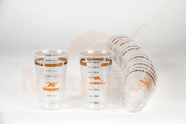 Vaso Extracción Plástico Magapor